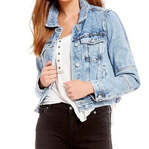 Free People Rumors Denim Jacket